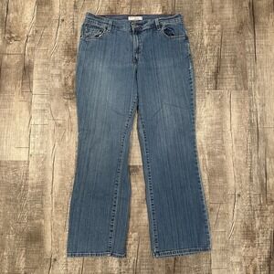 Levi's Vintage 550 Relaxed Bootcut Jeans Mid Rise Women's 14‎ Short Y2K Denim